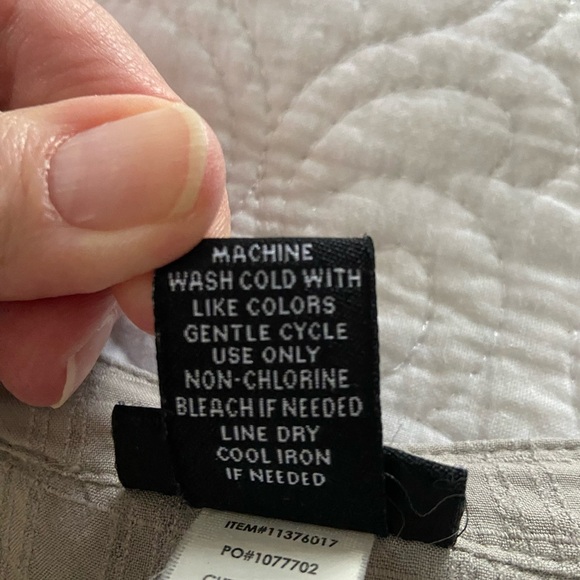 Torrid Lace Up Blouse Gray 3/4 Sleeves With Roll Tabs Lightweight Plus Size 0 - Picture 4 of 12